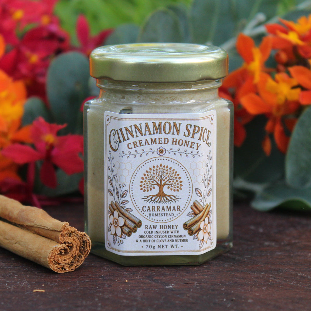 Cinnamon Spice Creamed Honey