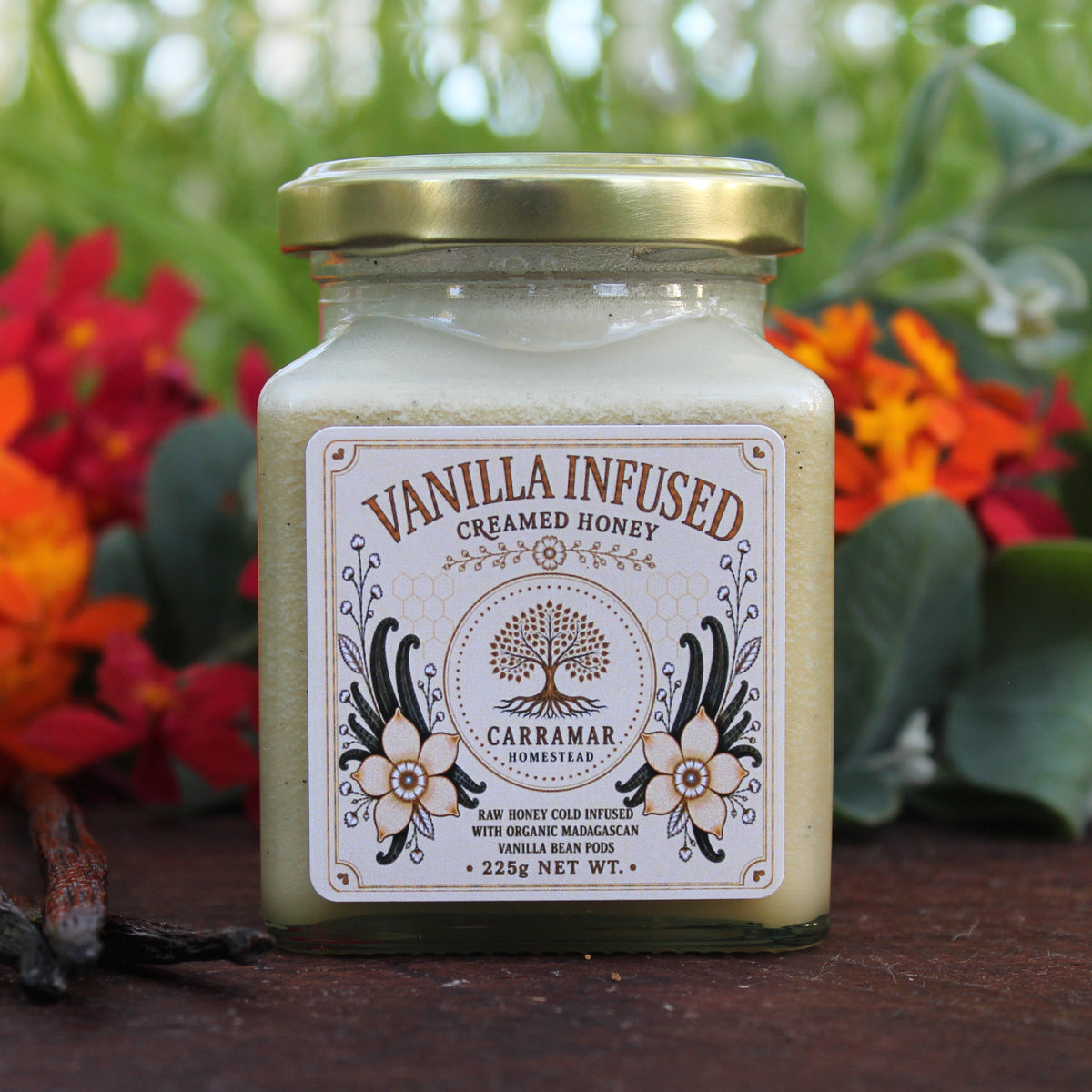 Vanilla Infused Creamed Honey
